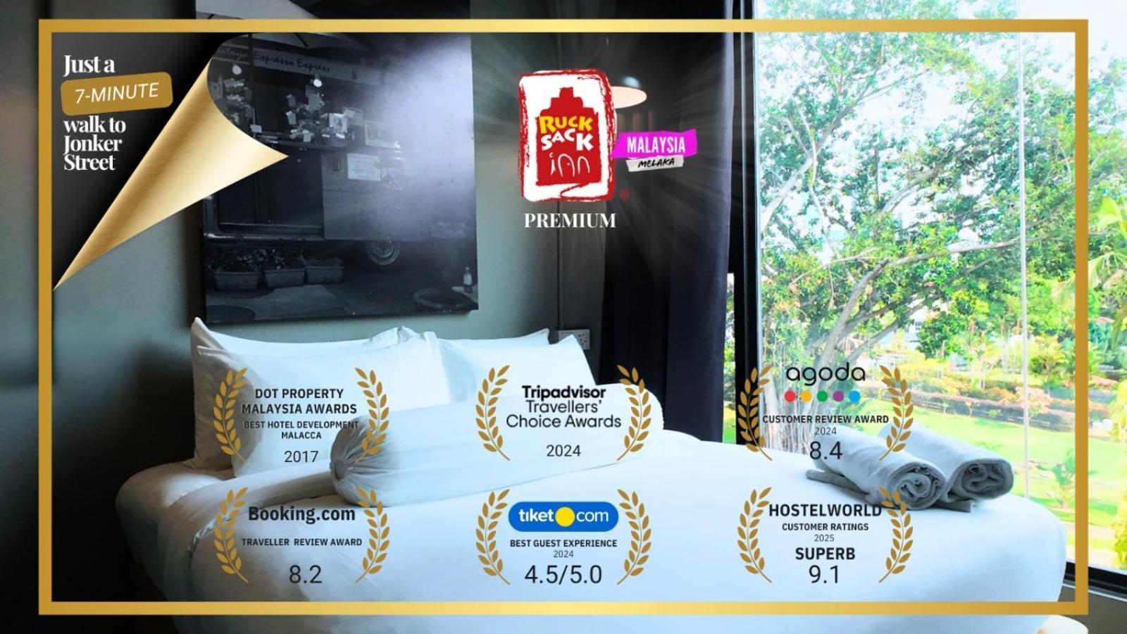 Rucksack Inn Premium Melaka Ngoại thất bức ảnh